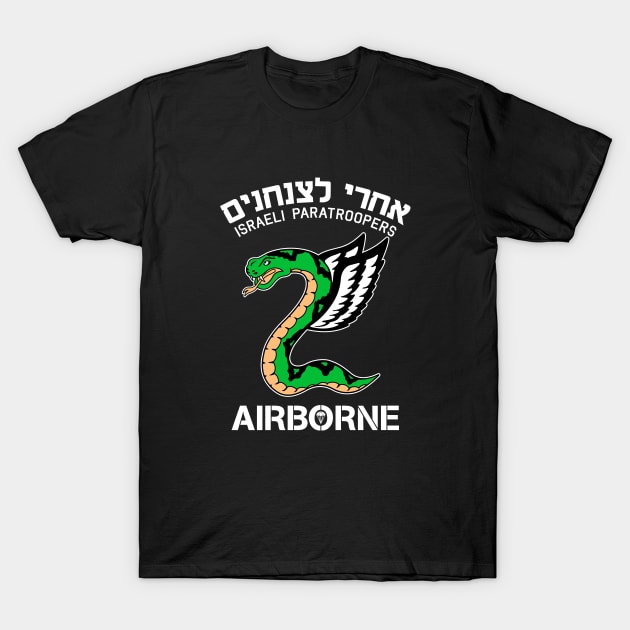 Mod.16 ISRAELI PARATROOPERS AIRBORNE T-Shirt by parashop